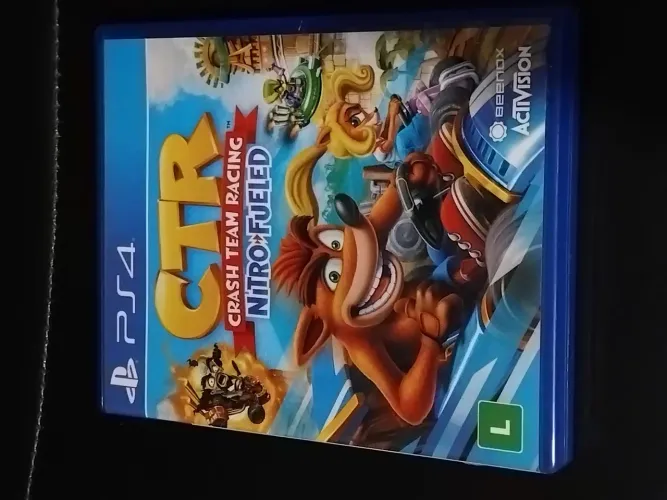 Crash CTR ps4 aceito troca com volta
