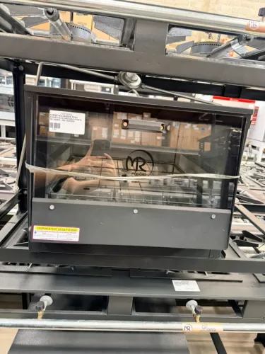 FORNO INDUSTRIAL GRANDE PARA FOGÃO ALTA PRESSAO PORTA DE VIDRO - MR FOGÕES