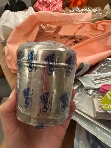 Porta algodão inox