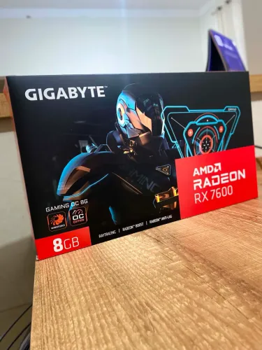 RX 7600 8GB AMD Placa de Vídeo