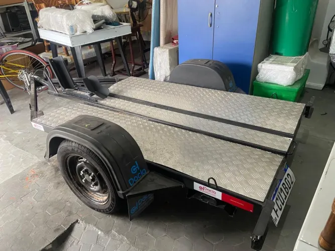 CARRETINHA DACLA PARA 1 MOTO