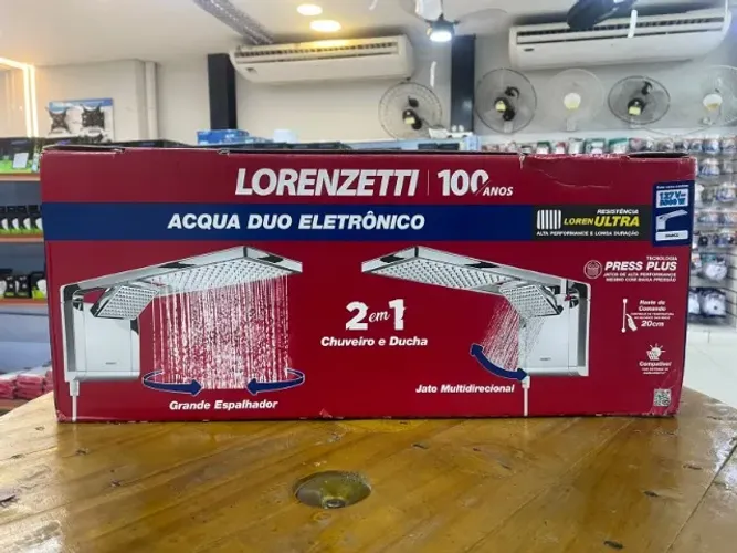 Chuveiro Lorenzetti Acqua Duo Ultra 127V 5500W com Ducha e Chuveiro.