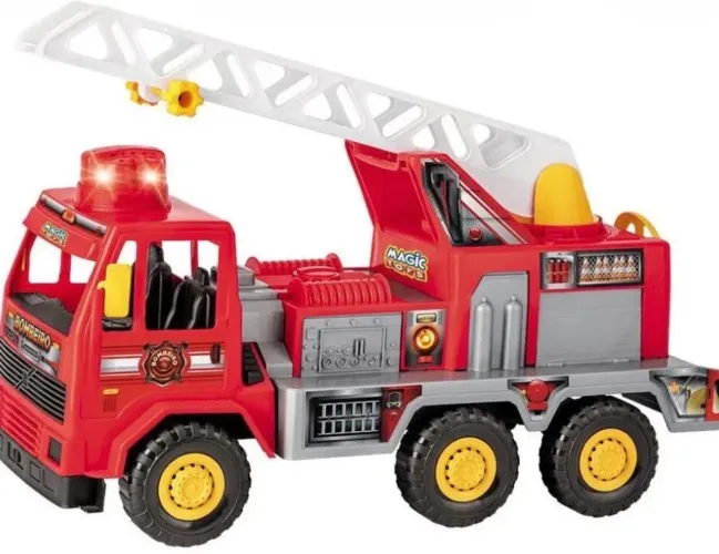 Caminhão Bombeiro Fire Magic Toys NOVO