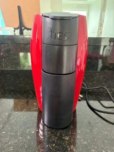 Cafeteira 3 corações LOV