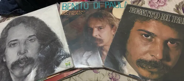 Coleção vinil lps benito de Paula