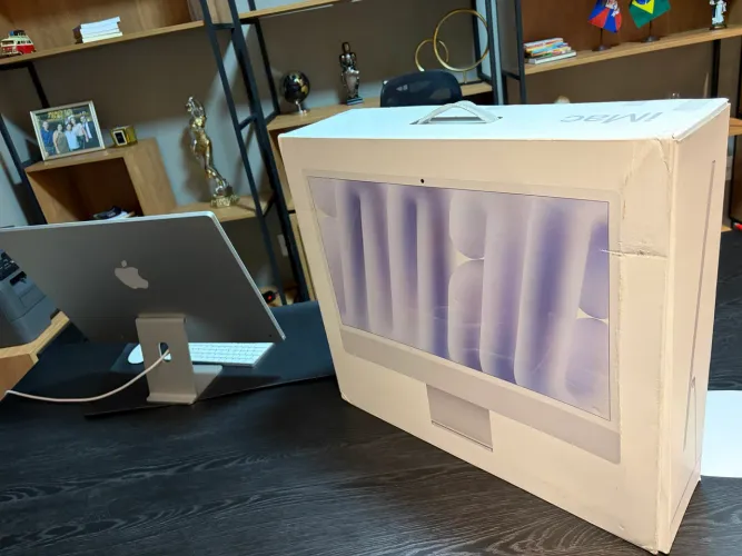 IMAC Apple Tela Retina 24" 4.5K, Chip M4, CPU 8 Núcleos, GPU 8 Núcleos,16GB RAM, SSD 256GB
