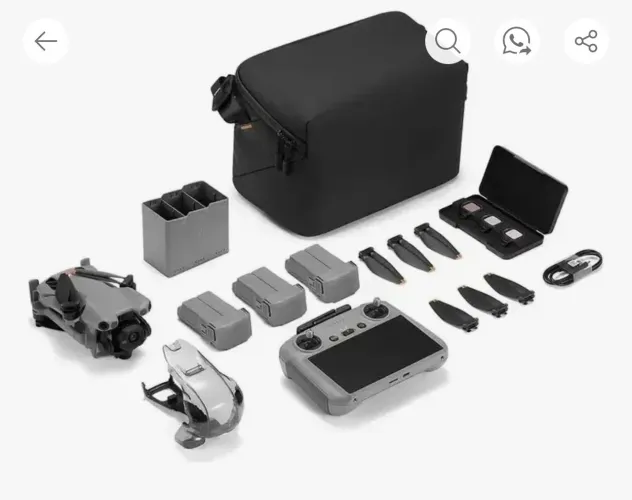 Drone DJI 5 mini PRO 4k com tela