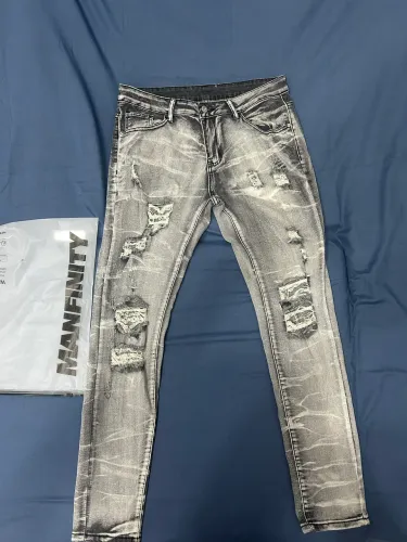 Calça Jeans Slim Fit SHEIN