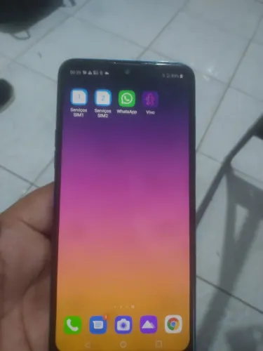 Lg K50s com biometria