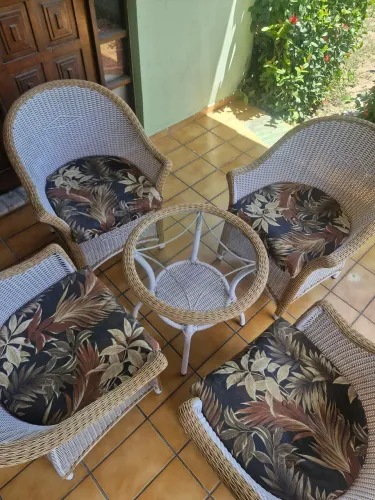 Conjunto para terraço