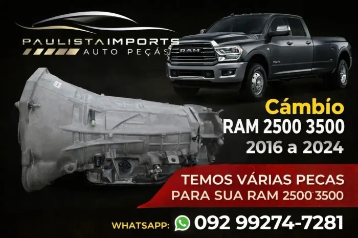 Cambio Ram 2500 2015 2016 2017 2018 2019 2020 2021 2022 Motor 6.7