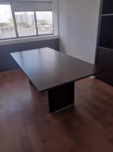 MESA REUNIAO EXECUTIVA EM MADEIRA 8 LUGARES