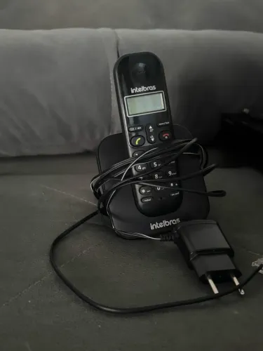 Telefone sem fio digital Intelbras TS 2510, preto