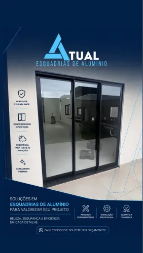 Esquadrias de Alumínio Sob Medida | Portas, Janelas, Pele de Vidro e Fachadas