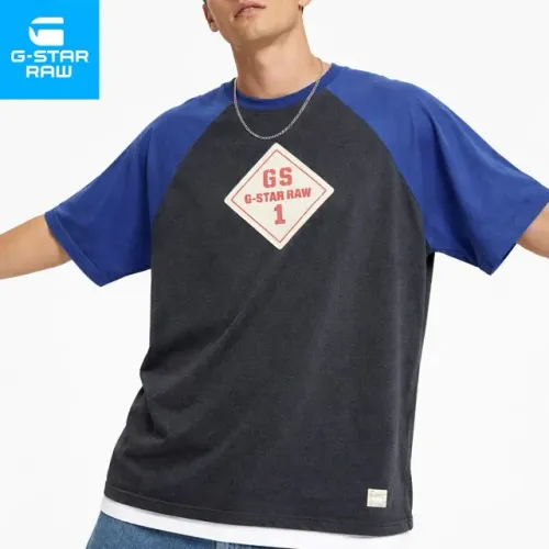g-star raw - camiseta premium malha pesada