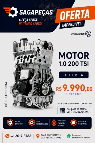 Motor 1.0 tsi