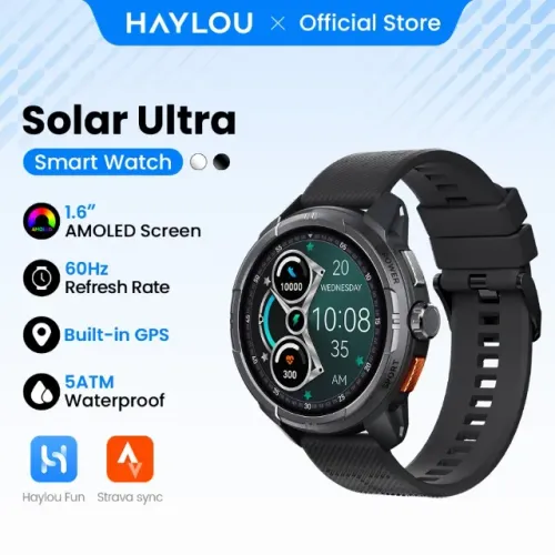Relógio Haylou Solar Ultra