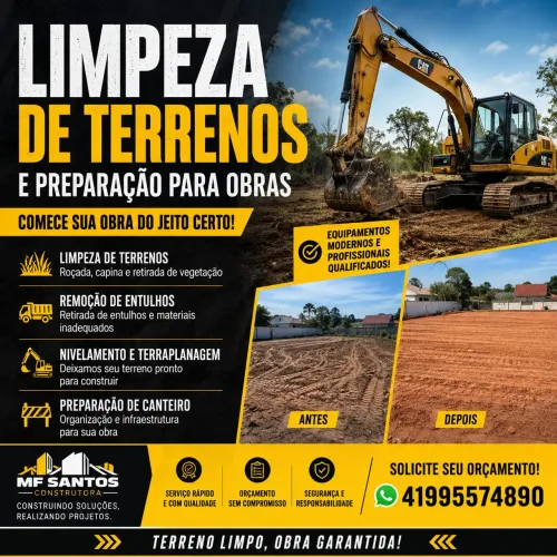 Limpeza de terrenos