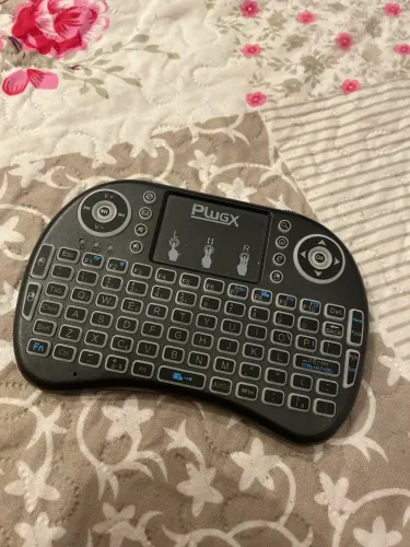 Mini teclado Mouse USB sem fio