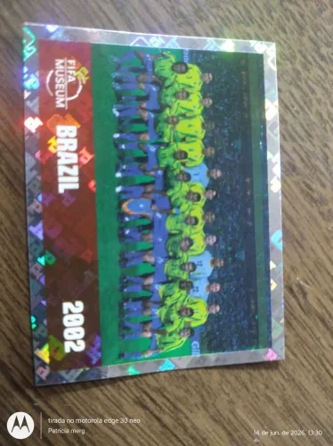 Fifa world cop 26 2002 Brasil figurinha
