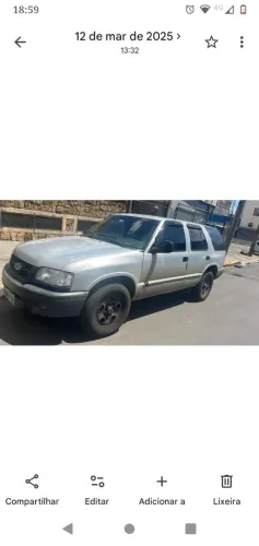Chevrolet S10 Blazer DLX 2.2 MPFI / EFI 1998