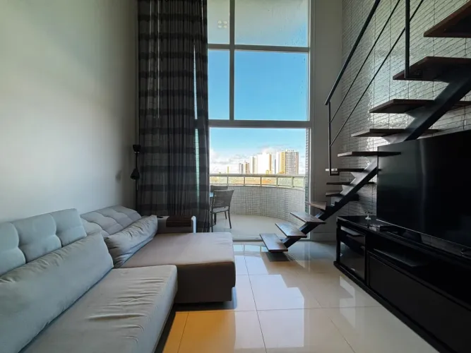 Loft para Venda em Salvador, Patamares, 1 dormitório, 1 suíte, 1 banheiro, 1 vaga
