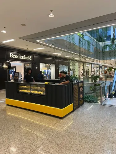 Box no Shopping Barra, 7,5m², marcenaria, estufas, forno freezer