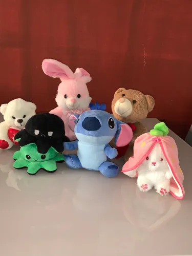Vendo kit de urso pelúcia (7 unidades)