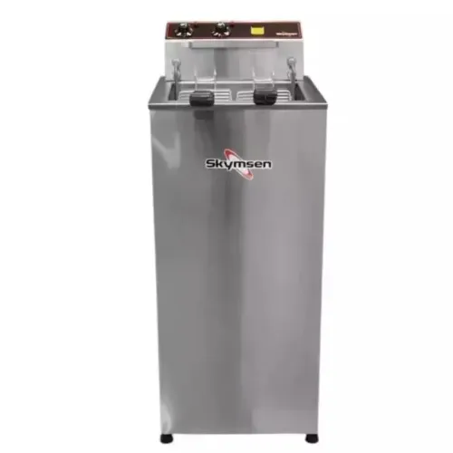 FRITADEIRA INDUSTRIAL ELÉTRICA ZONA FRIA DE 15 LITROS DA SKYMSEN, NOVA, PROMOÇÃO!!!!