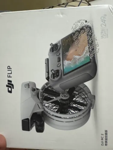 DRONE DJI FLIP COM RC 2 HOMOLOGADO ANATEL Nunca usado na caixa