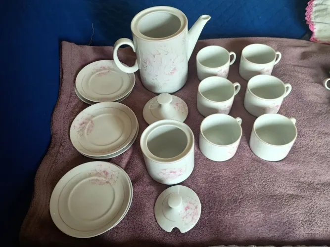 Jogo de café/ Chá Porcelana - Germer - 16 Peças 