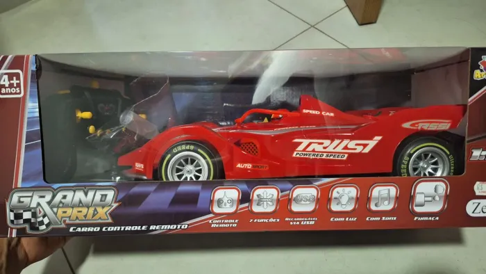 Carrinho de controle remoto Grand Prix estilo Fórmula 1