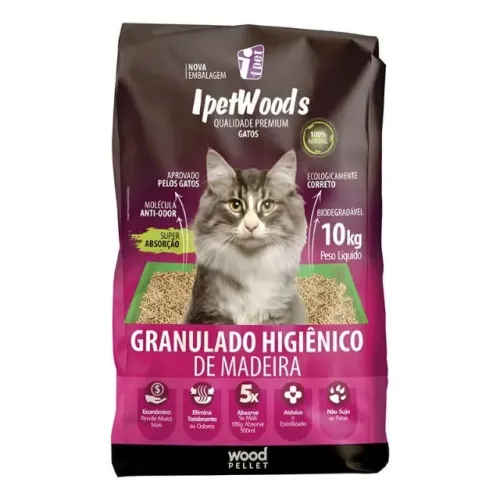 Areias e Granulados de Gato