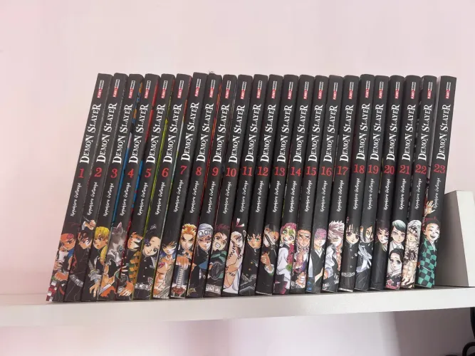 Coleção completa demon slayer