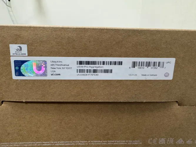 Switch Pro Aggregation ubiquiti