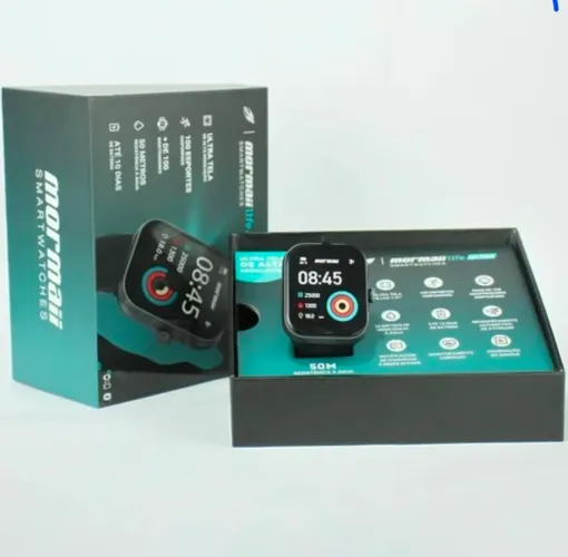 Mormaii Life Molifeai/7p Smartwatch Milanês Preto