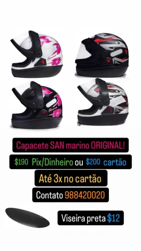 Capacete SAN marino 
