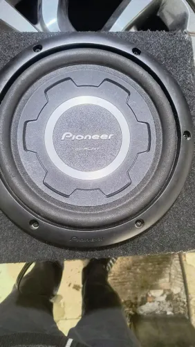 Caixa de Som Slim PIONEER IB-FLAT TS SW2501S2