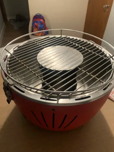 Churrasqueira a carvão Table Grill para apartamento
