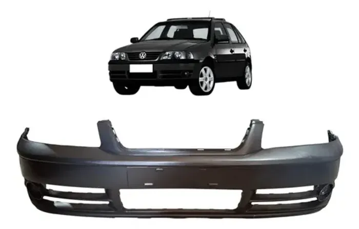 Parachoque Dianteiro Gol G3 Fase 2 2003 2004 2005 Preto