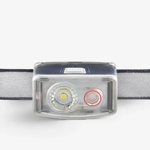 Lanterna de Cabeça Recarregável 150 Lúmens UL500 USB Simond Cinza