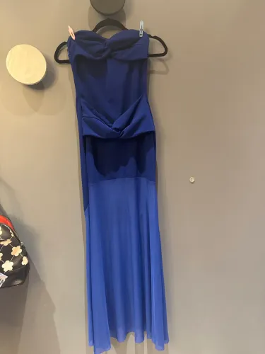 Vestido de festa azul