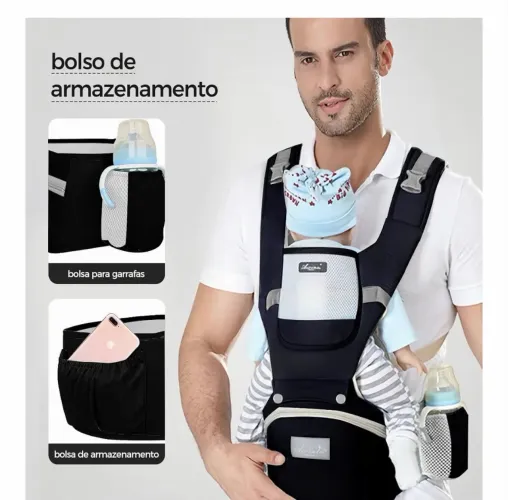 Canguru Para Bebe, Adequado Para 0-36 Meses
