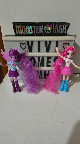 My little poney pinkie pie e twilight Sparkle importadas mac donalds