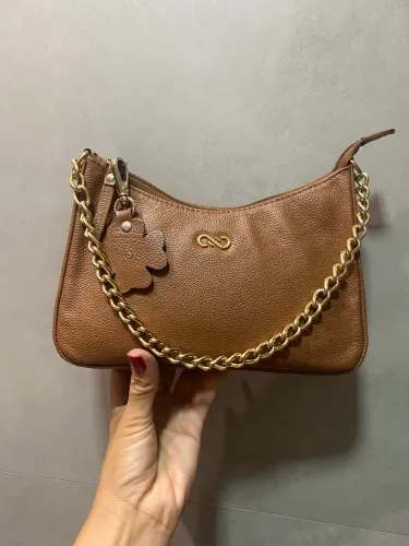 Bolsa couro e Cia