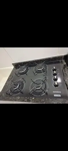 Fogão Cooktop 4 bocas Mondial