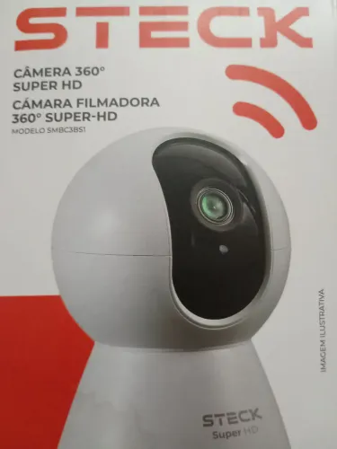 Câmera wi-fi 360 hd 