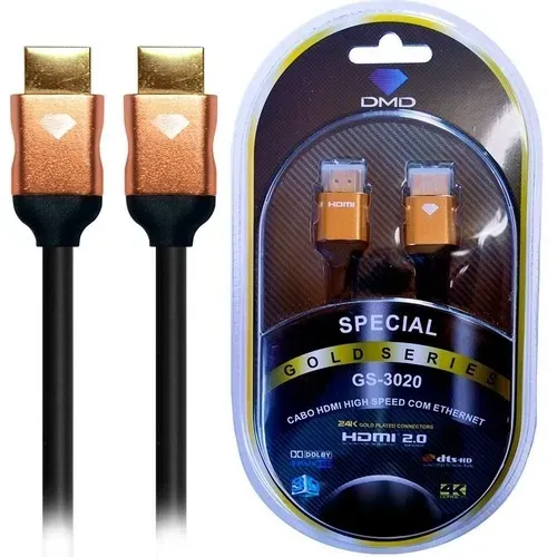Diamond GS3020 Cabo Hdmi Gold