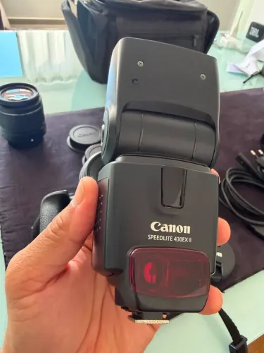 Flash p/ Câmara Canon Speedlite 430 ex ll + capa