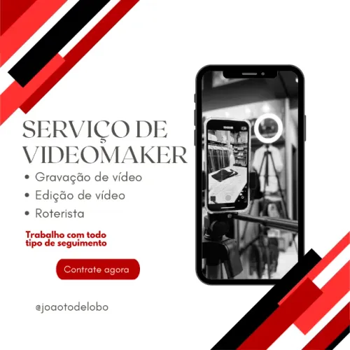 SERVIÇO DE VIDEOMAKER 